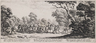 KG 10666
          <br/>
          Gevangenneming voortvluchtigen ("Grote oorlogsellende")
          <br/>
          <em>Callot, Jacques (1592 - 1635)</em>